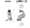 MITSUBISHI M616691 Catalytic Converter